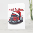 Recherche de semi camion vœux cartes Chauffeur de camion
