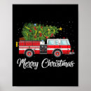 Zoek naar grappige brandweerman posters Kerstmis
