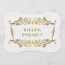 Recherche de ivoire or invitations Feuille d'or