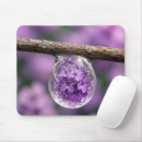 Recherche de fleurs lilas tapis souris Violet