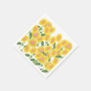 Zoek naar zonnebloem servetten Rustisch