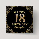 Recherche de dix huit badges 18e anniversaire