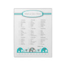 Zoek naar baby shower notitieblokken Olifant
