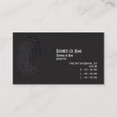 Recherche de sécurité privée cartes visite Investigateur privé