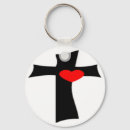 Zoek naar rood kruis sleutelhangers God