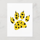 Recherche de pattes de chat cartes postales Sauvage
