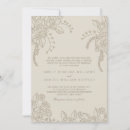 Recherche de henné mariage invitations Moderne