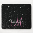 Recherche de bokeh tapis souris Monogramme