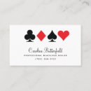 Zoek naar poker visitekaartjes Casino