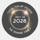 Recherche de solaire autocollants Fête d'éclipse