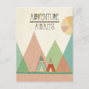 Recherche de teepee cartes postales Géométrique