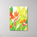 Zoek naar tropische vogels kunst Bloemen