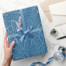 Recherche de patrons papier cadeau Bleu