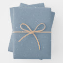 Recherche de points blancs papier cadeau Bleu