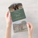 Recherche de simple photo mariage invitations Vert