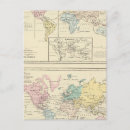 Recherche de carte du monde cartes postales Plein