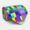 Recherche de motif multicolore cravates Transparent