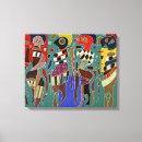 Recherche de chiffre impressions sur toile Coloré