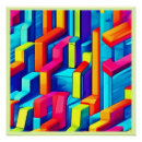 Recherche de harmonie posters Motif géométrique