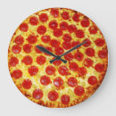 Recherche de pizza pepperoni horloges Mur
