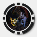 Recherche de chat noir jetons poker Halloween