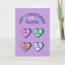 Recherche de coeurs de conversation vœux cartes Drôle