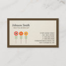 Recherche de fleurs mignonnes cartes visite Simple