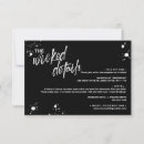 Recherche de mort vivant invitations Noir et blanc