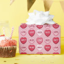 Zoek naar snoep hart cadeaupapier Harten