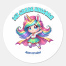 Zoek naar leuke eenhoorns stickers Roze