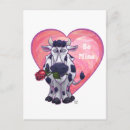 Recherche de coeurs de vache cartes postales Amour
