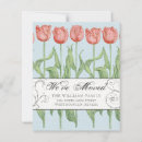 Recherche de tulipe rose invitations Vintage