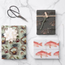 Recherche de poisson rouge papier cadeau Homard