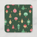 Recherche de motif de noël cartes visite Vintage