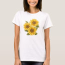 Zoek naar zonnebloemen tshirts Geel