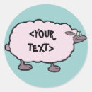 Zoek naar roze schapen stickers Aangepast