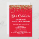 Recherche de rouge et blanc invitations Pour elle