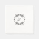 Recherche de baroque serviettes Monogramme