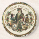 Recherche de saint nicolas dessous de verres Vintage