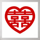 Recherche de double bonheur posters Asiatique