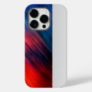 Recherche de rouge et bleu iphone coques Abstrait