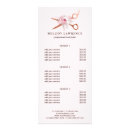 Recherche de rose rose cartes publicitaires Cheveux