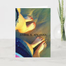 Recherche de empreinte pied vœux cartes Plage