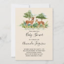 Recherche de forêt baby shower invitations Neutre