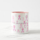 Recherche de conscience de cancer du sein tasses Rose
