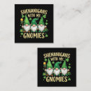 Recherche de lutins carte jour saint patrick Gnomes