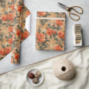 Recherche de corail papier cadeau Vintage