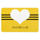 Recherche de coeur jaune magnets Pour elle