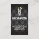 Recherche de boisson alcoolisée cartes visite Barman