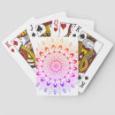 Recherche de mandala jeux de cartes Fleur